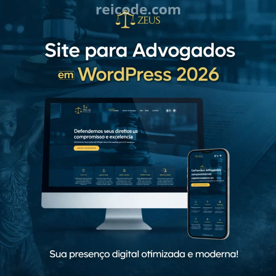 Site para Advogados em WordPress 2026